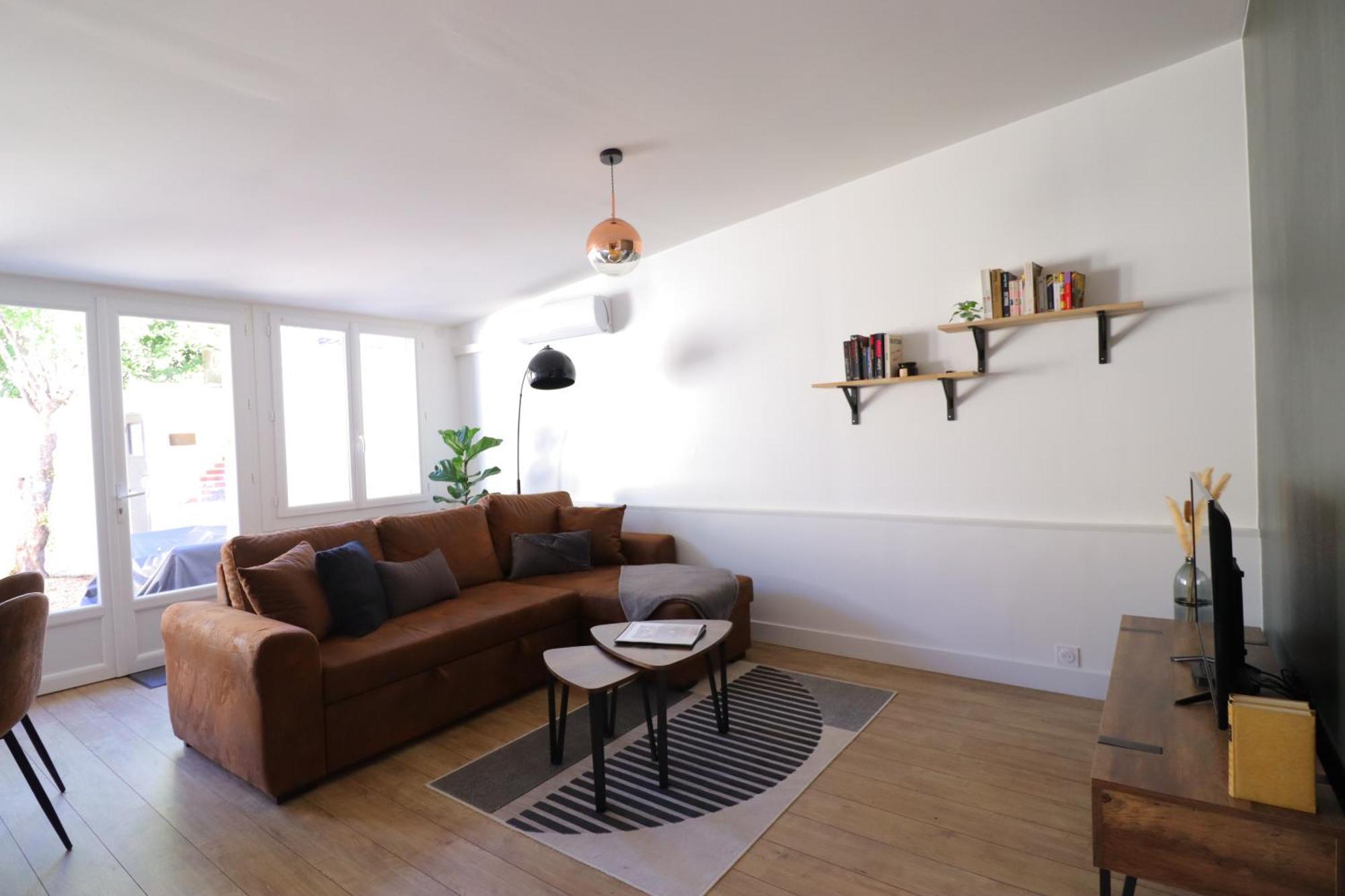 Le Patio - Spacieux T3 Avec Climatisation Et Jardin Privatif Bergerac Dış mekan fotoğraf