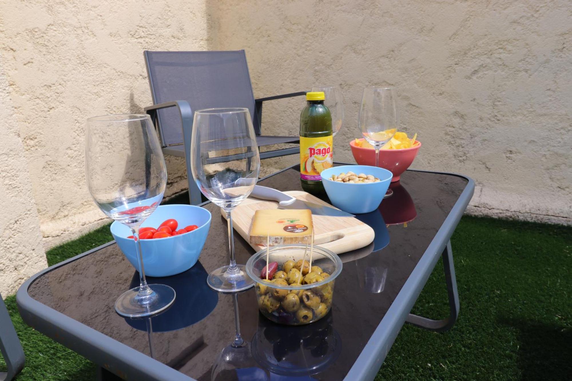 Le Patio - Spacieux T3 Avec Climatisation Et Jardin Privatif Bergerac Oda fotoğraf
